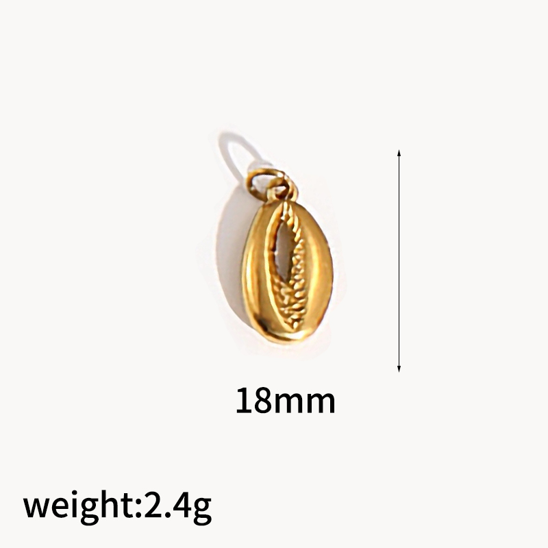 [NH44454757] Collar de acero inoxidable 304 con baño de oro y recubrimiento PVD · NH44454757 (Oro)