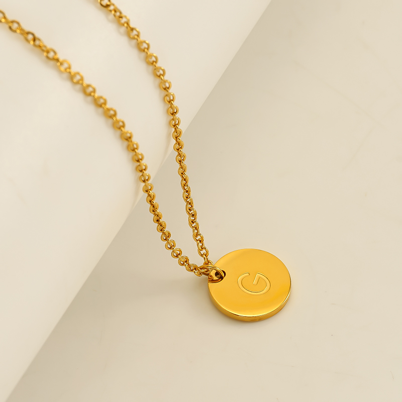 [C67] Collar de acero inoxidable 304 con recubrimiento PVD y chapado en oro 18k · NH36954065 (Oro · Oro)