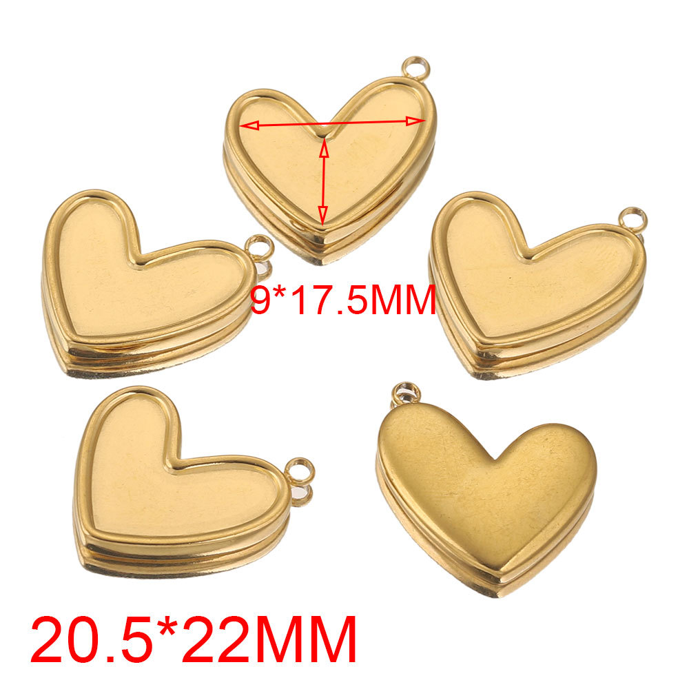 [NH42797131] Collar de acero inoxidable 304 con baño de oro y recubrimiento PVD · NH42797131
